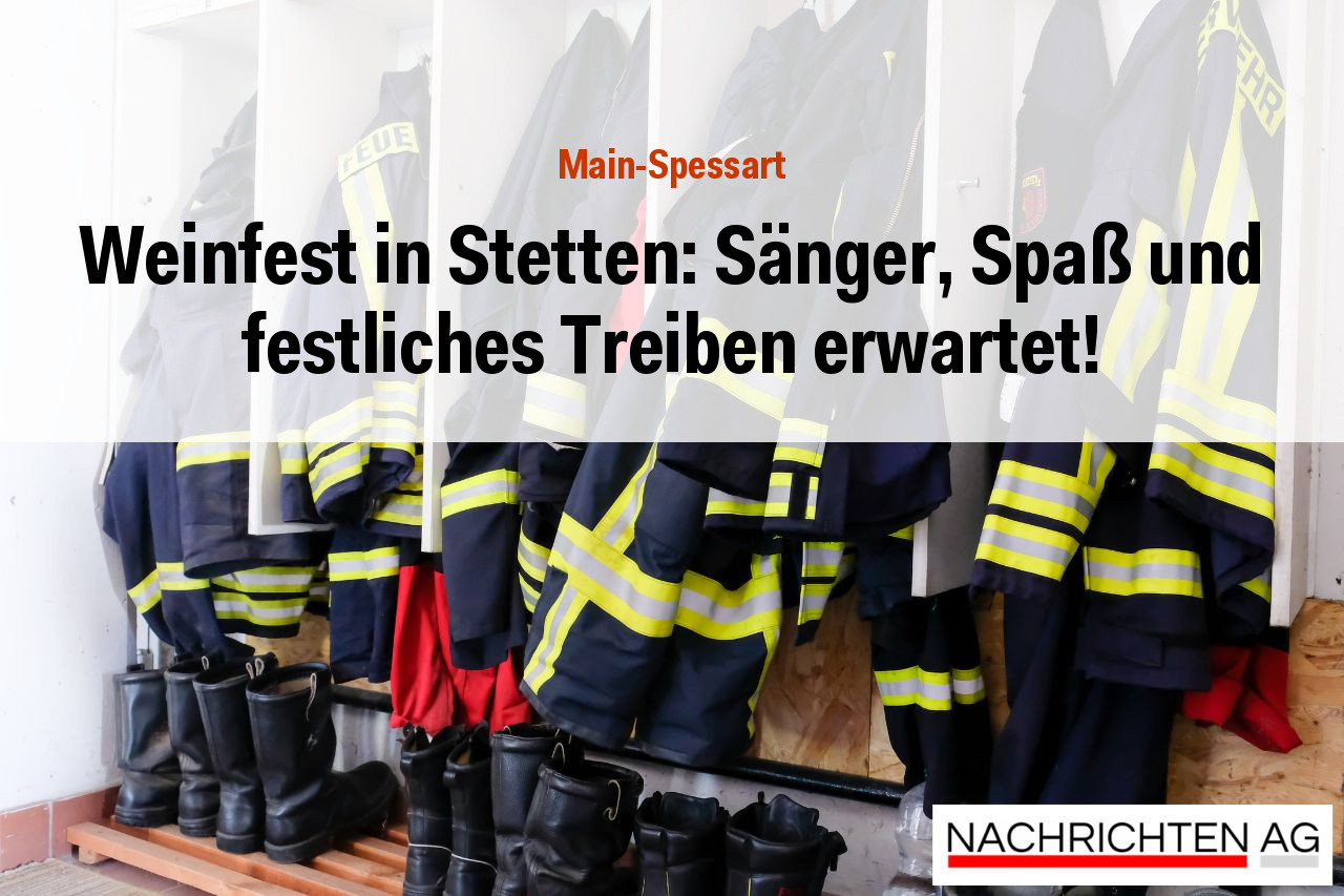 Weinfest in Stetten: Sänger, Spaß und festliches Treiben erwartet!